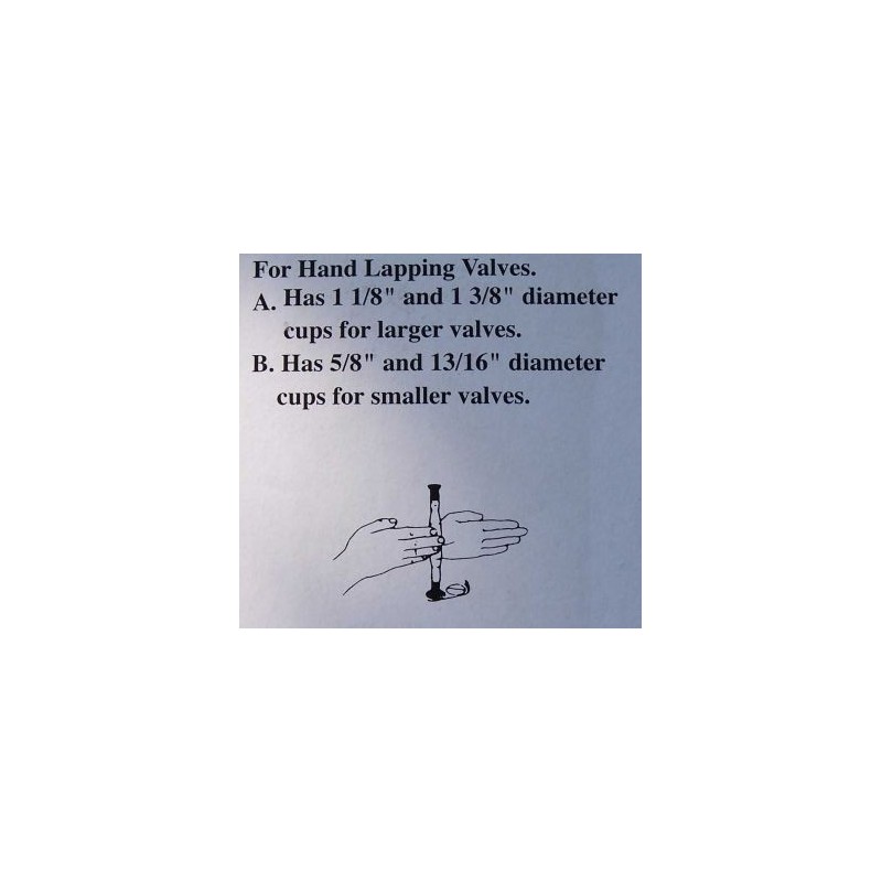 Valve seat lapping tool AT0017 Motocross Marketing Engine Tools