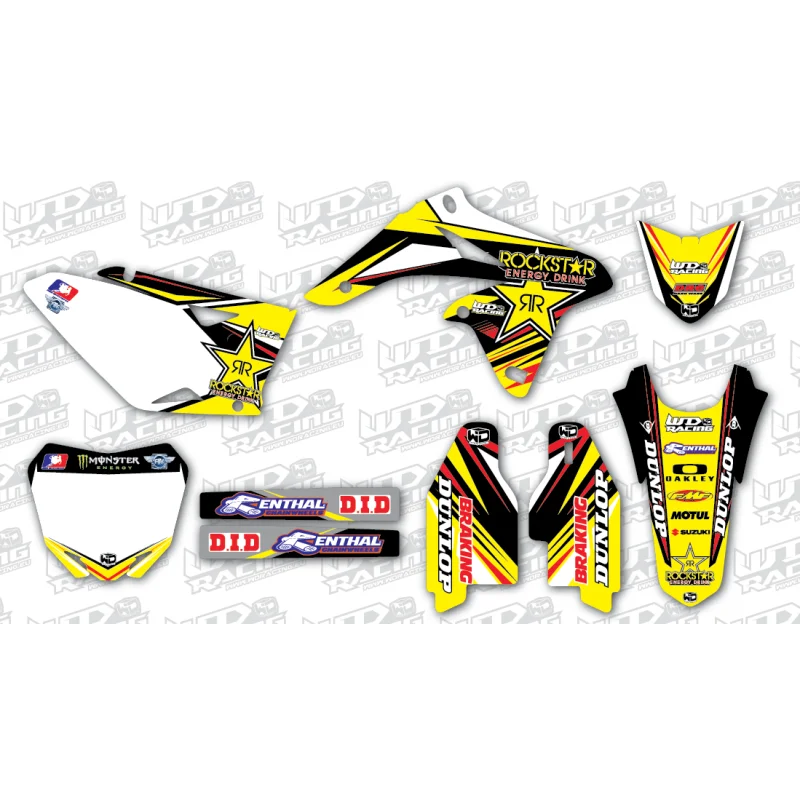 Graphics Kit Suzuki ROCKSTAR WDGRokSuz  SUZUKI
