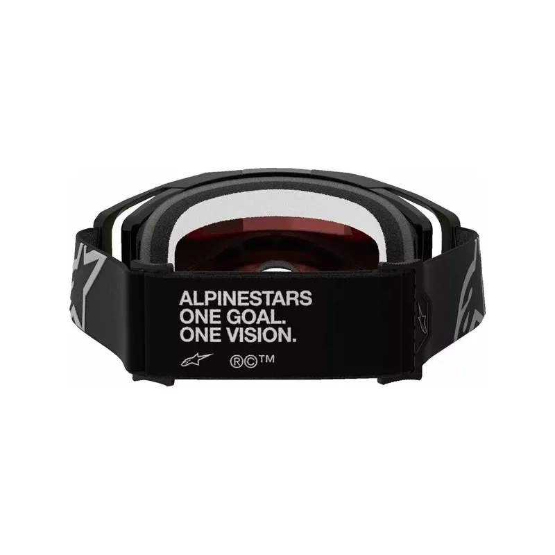 Mx Masque Alpinestars Vision 8 Corp Noir|Rouge Ècran Miroir