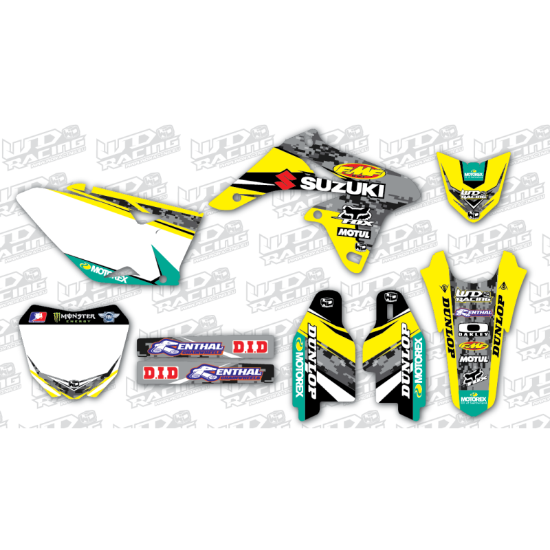 Graphics Kit Suzuki Camo WDGCamSuz  SUZUKI