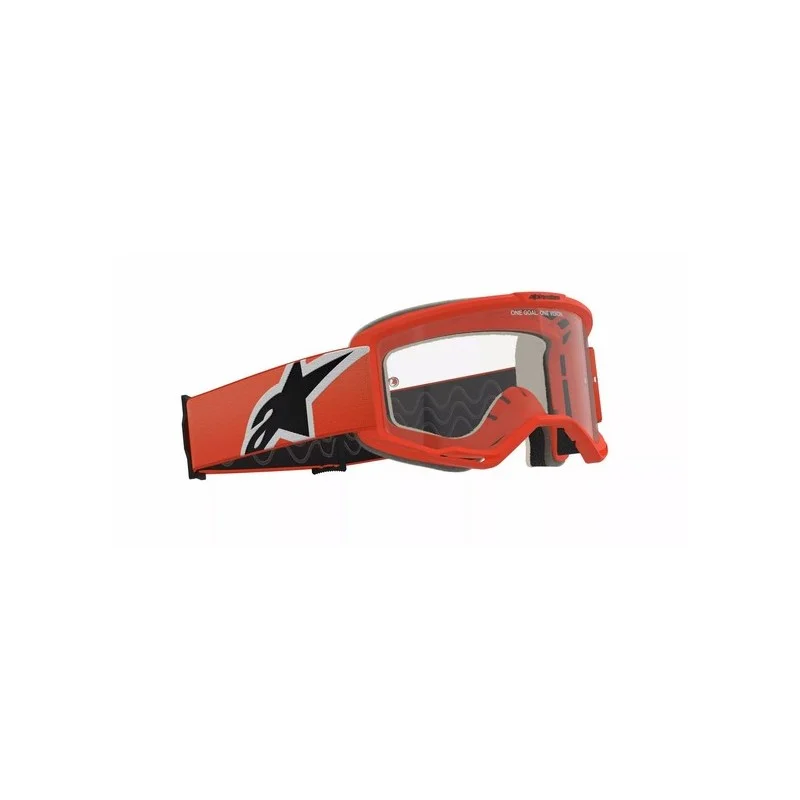 Masque Alpinestars Vision 5 Corp Orange | Lentille transparente