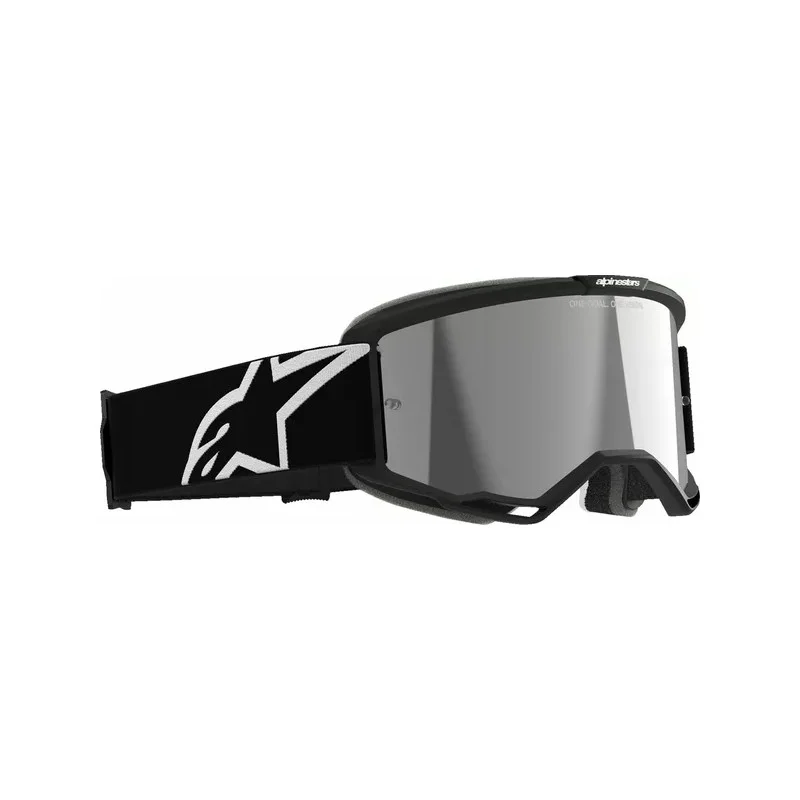Mx Goggle Alpinestars Vision 5 Corp Black | Silver Mirror Lens