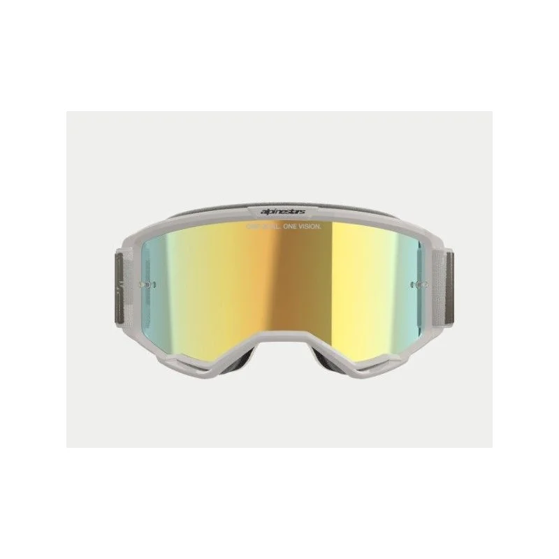 Mx Goggle Alpinestars Vision 5 Hollow Wind | Gold Mirror Lens