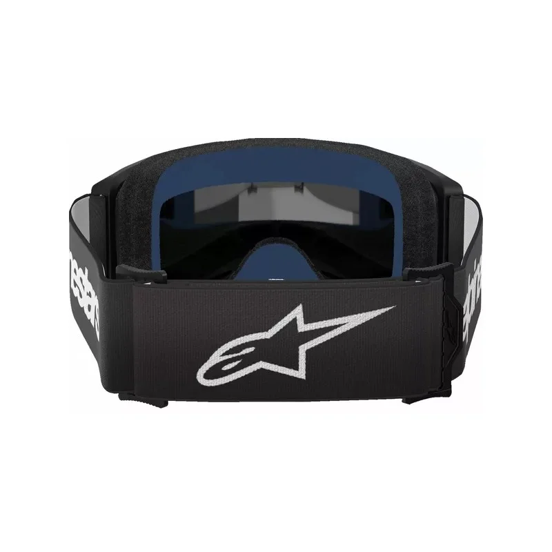 Mx Goggle Alpinestars Vision 3 Wordmark Black | Silver Mirror Lens