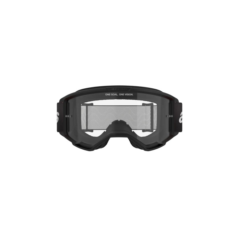 Mx Goggle Alpinestars Vision 3 Wordmark Black|Clear Lens