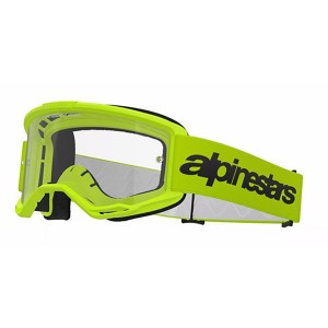 Alpinestars Vision 3 Wordmark MX-Brille Fluo-Gelb|Transparente Linse