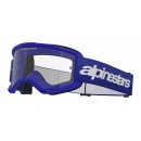Mx Goggle Alpinestars Vision 3 Wordmark Blue|Clear Lens