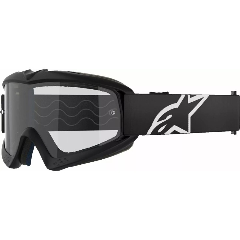Alpinestar Vision Corp Youth Goggle Black | Clear Lens