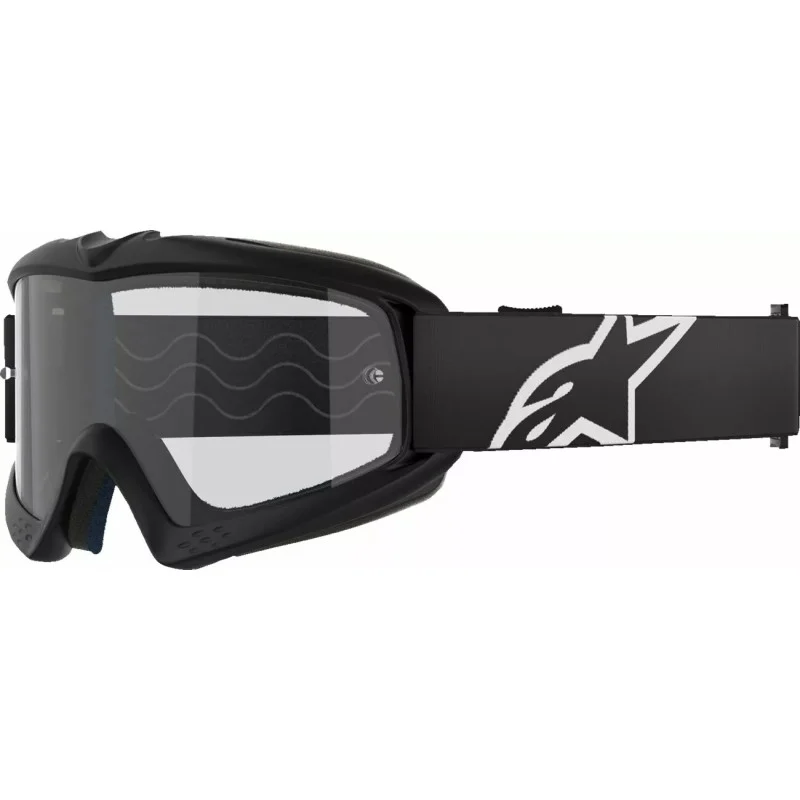 Alpinestar Vision Corp Youth Goggle Black | Clear Lens