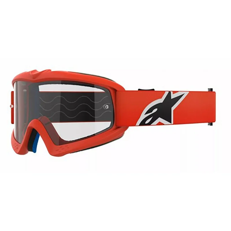 Alpinestar Vision Corp Youth Goggle Orange|Clear Lens
