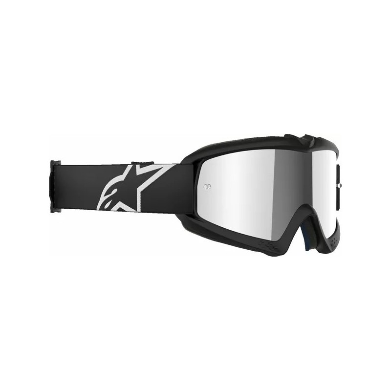 Maschera Alpinestar Vision Corp Youth Nero| Lente Silver a Specchio
