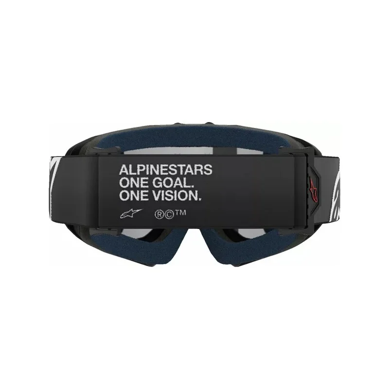 Alpinestar Vision Corp Schutzbrille für Jungen Schwarz | Silber verspiegelte Linse