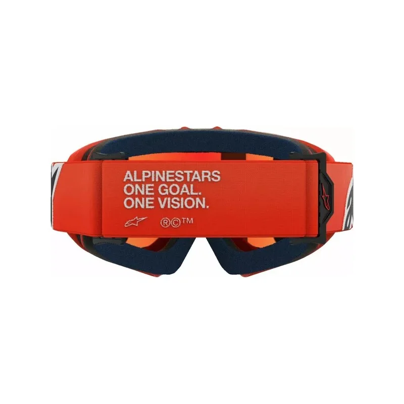 Alpinestar Vision Corp Youth Goggle Orange|Red Mirror Lens