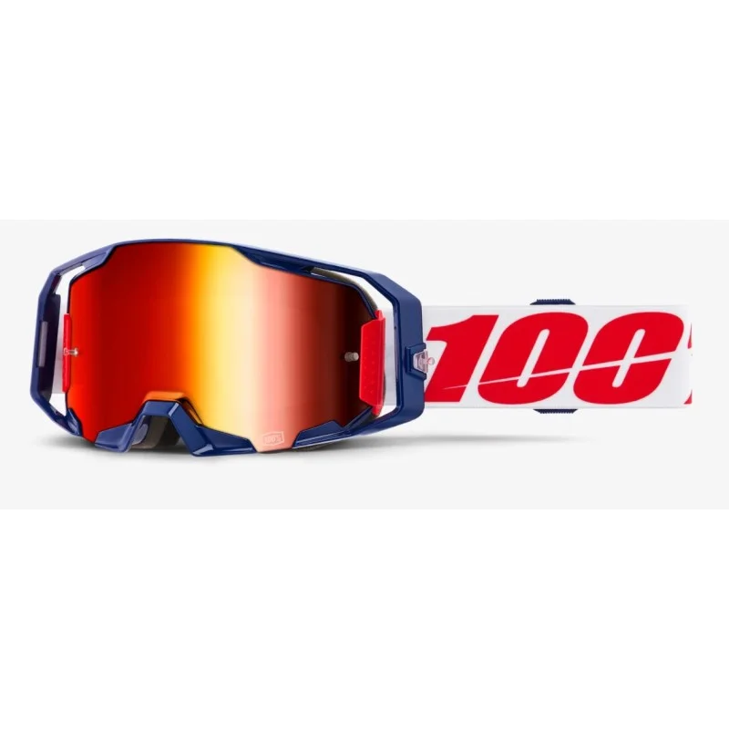 100% Goggle ARmatic Mach Z | Red Mirror Lens