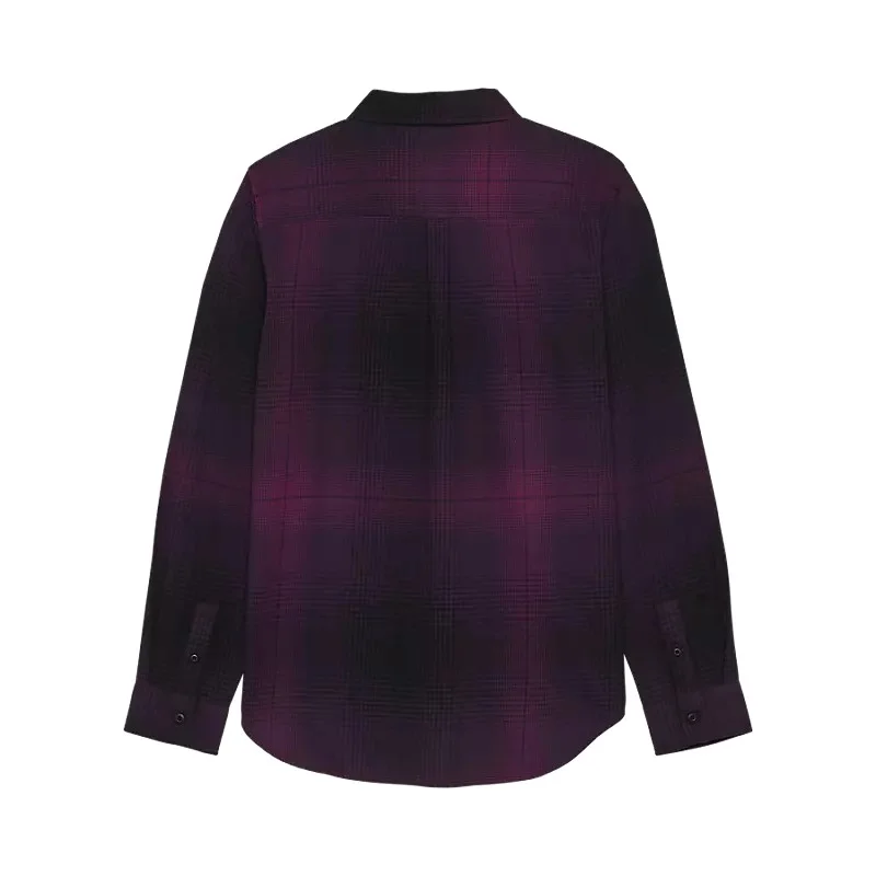 FOX Traildust Flanellhemd - Damen | Sangria Farbe