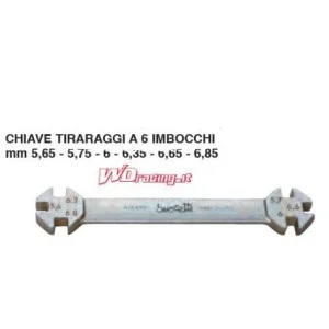 Chiave tiraraggi a 6 blocchi AT2013