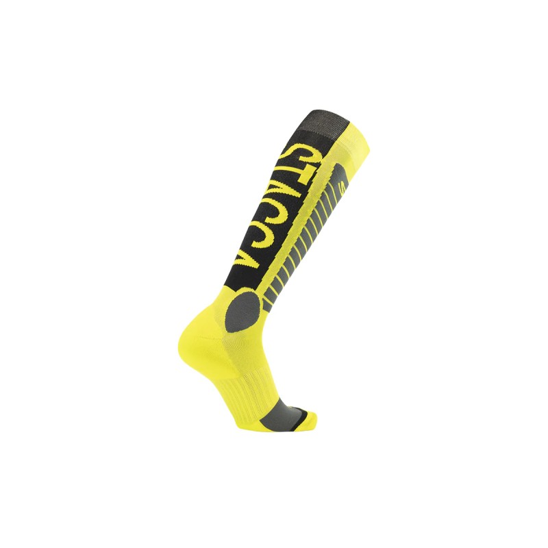 Chaussettes moto Sidi Rapidus 390 jaune gris noir