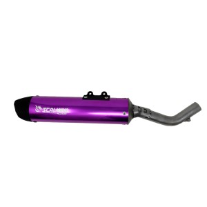 Silenziatore Scalvini "shorty" | Yamaha YZ 125 05-21 Fantic XX 125 21 XE 125 21-22