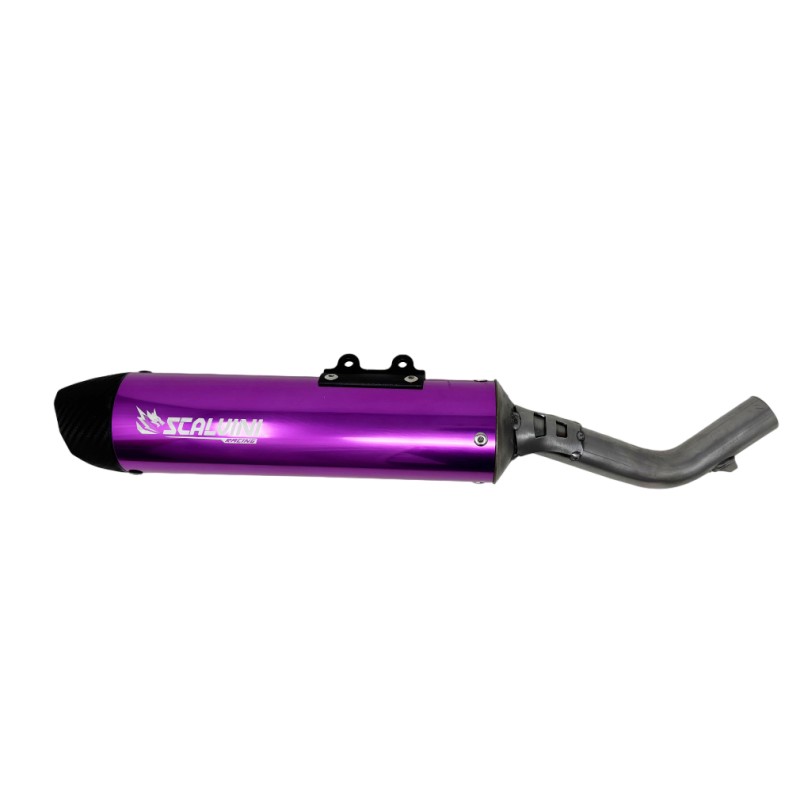 Schalldämpfer WDracing "super shorty" | Yamaha YZ 125 05-21 Fantic XX 125 21 XE 125 21-22