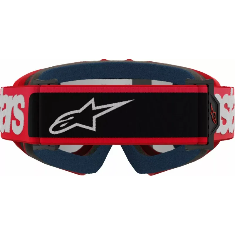 Alpinestar Vision Blaze Schutzbrille für Jungen Rot | verspiegelte Linse