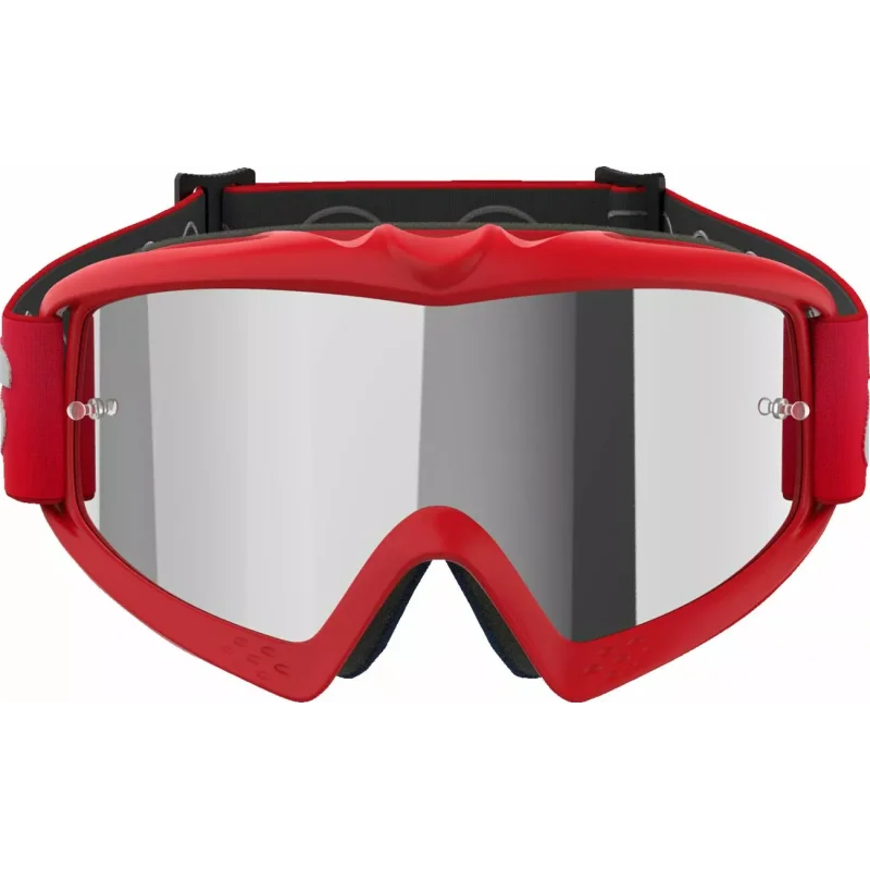 Masque Alpinestar Vision Blaze Garçon Rouge | Lentille miroir