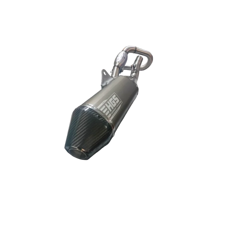 Complete exhaust with carbon end HGS | Honda CRF 250 2025+