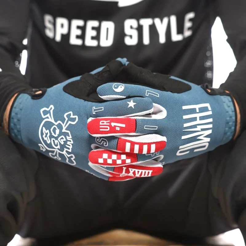 Gants Fasthouse Speed Style Grindhouse Bird Teal