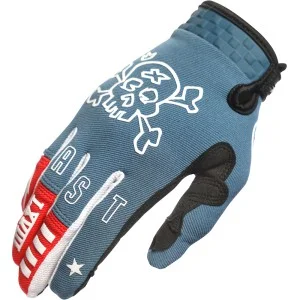 Gloves Fasthouse Speed Style Grindhouse Bird Teal