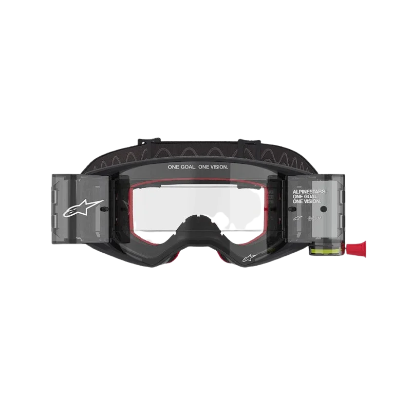 Motocross Masque Alpinestars Supertech Corp Noir roll off