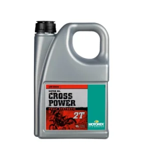 Fusto 4 Litri Olio miscela Motorex cross power 2T full synthetic 303359