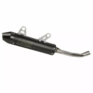 Silenziatore HGS nero/carb | KTM SX 125 2023+ Husqvarna TC 125 2023+