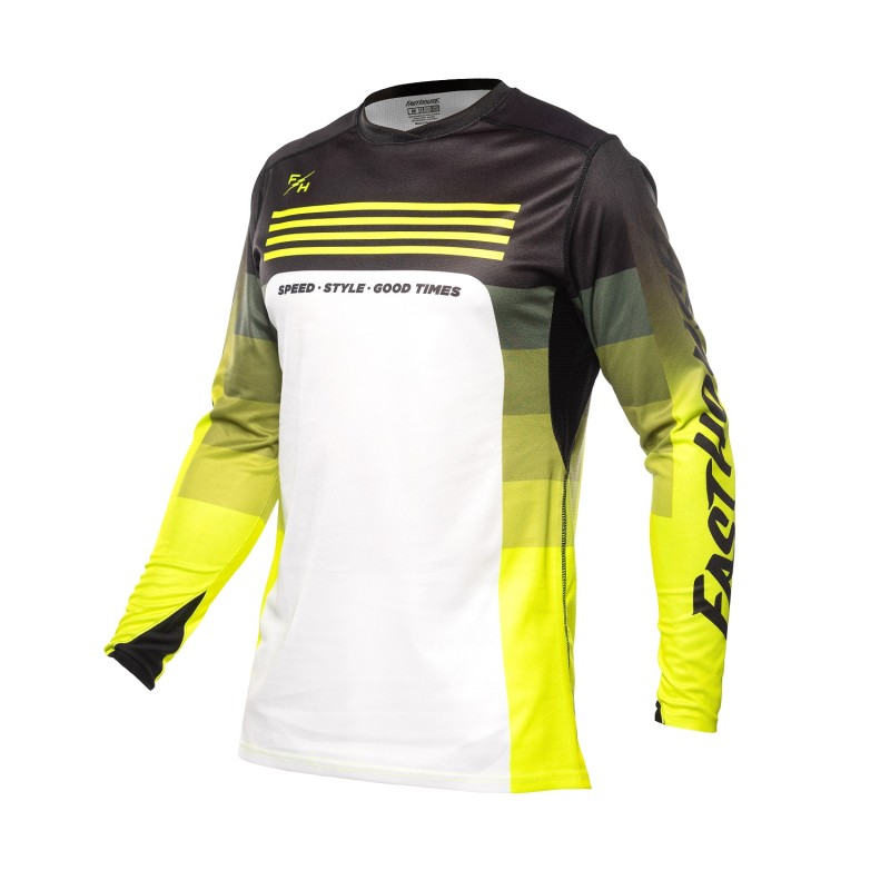 Youth Jersey Fasthouse Elrod Hypersonic 24.2 flo yellow
