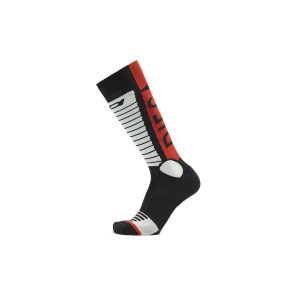Sidi Rapidus 390 motorcycle socks black gray red