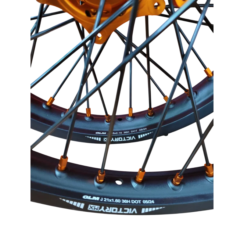 Enduro wheels VictoryMX Series V3 | Ktm EXC - EXCF 2.15X18+1.60x21