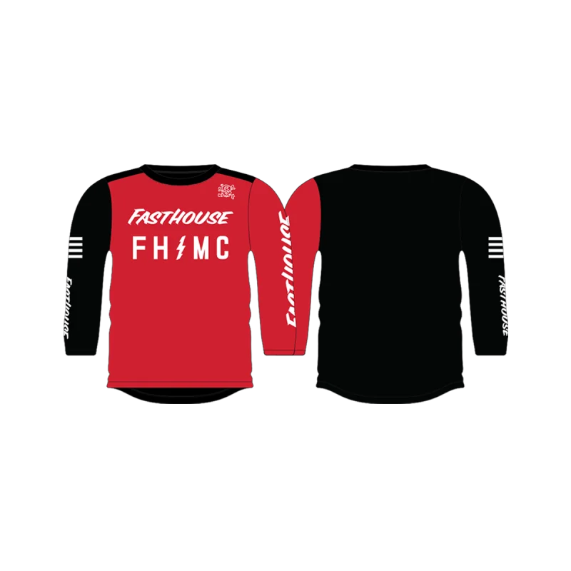 Youth jersey Fasthouse Toddler Akin neri/rossi 25.1