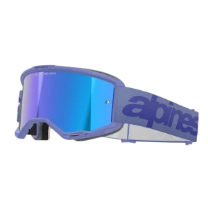 Alpinestars Vision 5 Wordmark MX-Brille Lila Spiegellinse