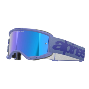 Masque Alpinestars Vision 5 Wordmark Violette Lentille miroir