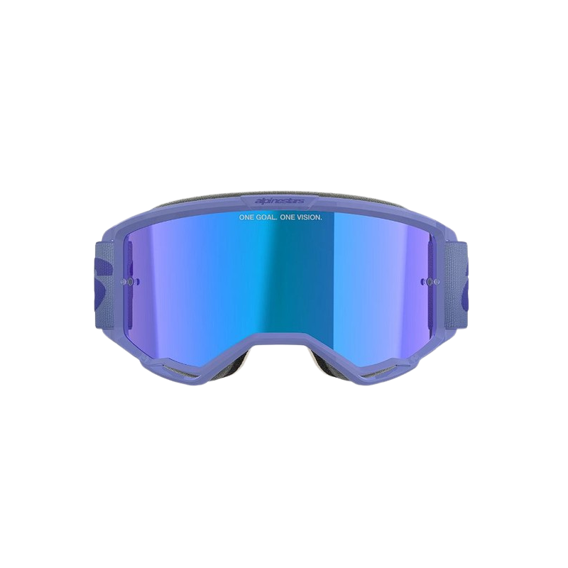 Mx Goggle Alpinestars Vision 5 Wordmark Purple Mirror Lens