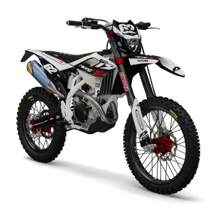 Kits déco moto Beta Replica White