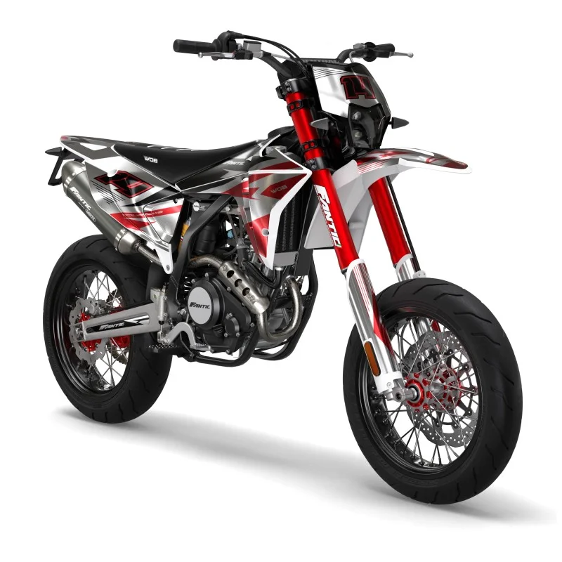 Kit grafiche Fantic “Split Chrome Silver”