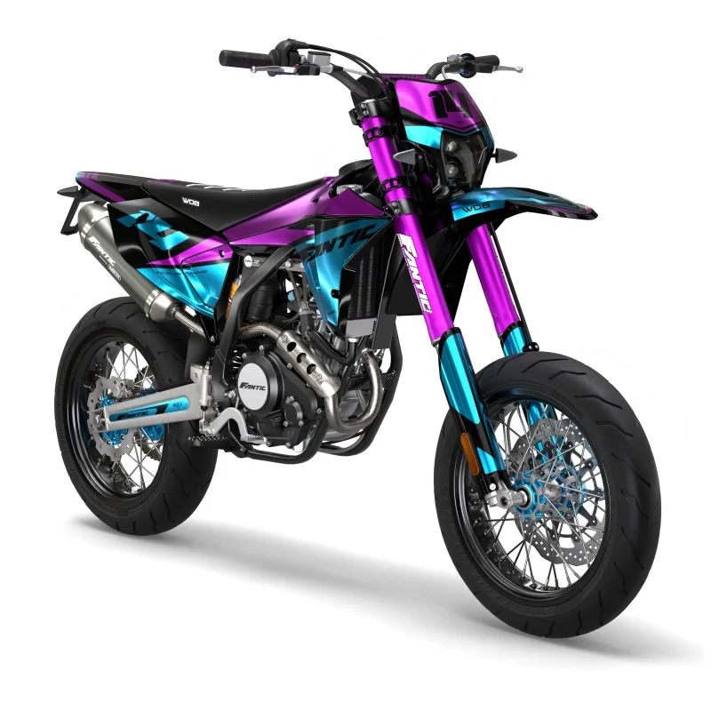 Fantic “Hero Chrome” Graphics Kit