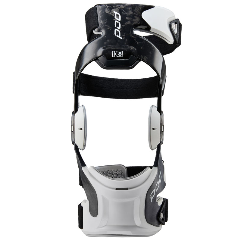 POD K8 3.0 Carbon Knee Brace (Pair) White
