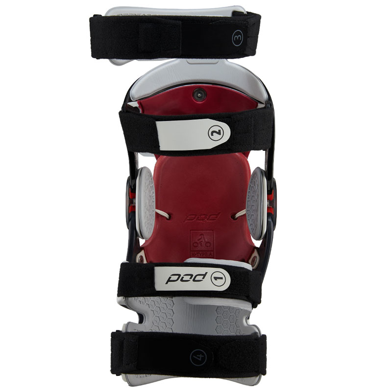 Tutori - ginocchiere POD K8 3.0 Carbonio Bianche