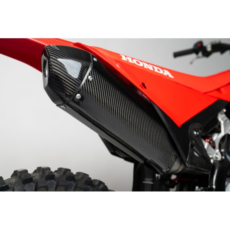 Protezione silenziatore in carbonio CMT | Honda CRF 250 450 2025+