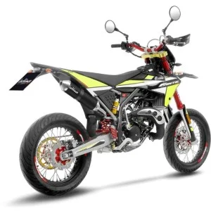 Schalldämpfer LeoVince black edition | Fantic XM-XE 50