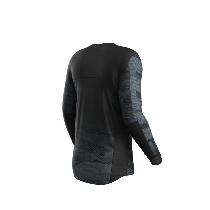 Maglia Shot Contact Tactic Nero Grigio