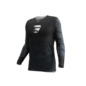 Jersey Shot Contact Tactic schwarz grau
