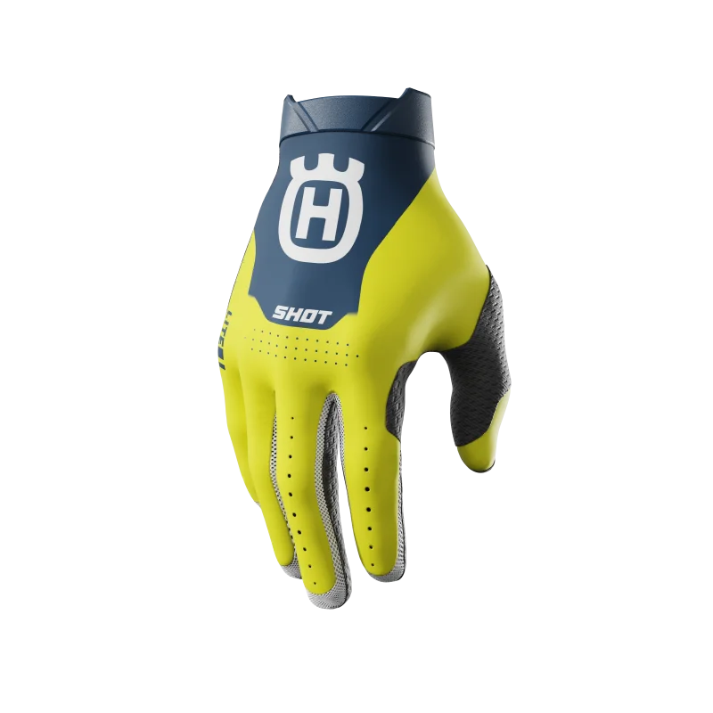 Guanti Shot Lite Husqvarna Blu 2025