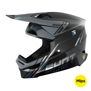 Casco Shot Race Spirit Black Holo