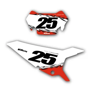 Number Plates Beta Extra White